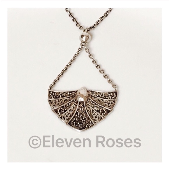Lois Hill Jewelry - Lois Hill Sterling Lariat Drop Toggle Necklace